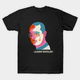 Albert Hofmann Portrait- Trip Style - colorful illustration T-Shirt